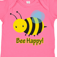 thumbnail image 4 of Inktastic Bee Happy Boys or Girls Baby Bodysuit, 4 of 5
