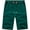 Blackish Green, variant on Mens Shorts Casual Drawstring Zipper Pockets Elastic Waist