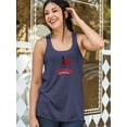 thumbnail image 2 of Mothers Day Supermom Banner Racerback Tank Women -Image by Shutterstock, Female XX-Large, 2 of 4