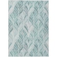 thumbnail image 2 of Addison Rugs Chantille Indoor/Outdoor Transitional Geometric Aqua Washable Rectangle Rug, 9' x 12', 2 of 6
