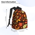 thumbnail image 4 of Fotbe Autumn Leaves Lightweight Casual Laptop Backpack for Men and Women, Daily use Waterproof backpack, Backpack for College, 4 of 8