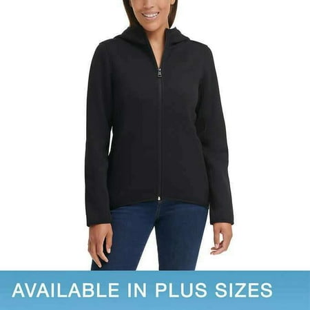 Andrew Marc Ladies' Fleece Jacket (Black, Small)
