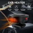 thumbnail image 4 of Car Heater 12V 150W 2 In 1 Fast Heating and Cooling Fan 360° Rotatable Windshield Defogger and Defroster Multipurpose Auto Window Defroster Reusable Car Defogger Auto Windscreen Fan for, 4 of 11