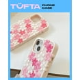 thumbnail image 5 of Cute 3D Flower Phone Case for iPhone 16- Girly Aesthetic Soft Silicone Floral Phone Cover for Women and Girls, Pink, 5 of 13