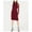 Burgundy, variant on I-N-C Womens Illusion Sleeve Sweater Dress, Black, Medium
