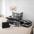 thumbnail image 6 of Homewish Camo Camouflage 7pcs Bedding Comforter Set,Rustic Farmhouse Cabin Queen Bedding Sets,Gary Splash Ink Queen Sheet Sets For Boys Teens,Super Cozy Room Decor Reversible, 6 of 8
