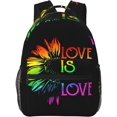 thumbnail image 1 of Faith Over Fear Patriotic Christian Cross American Flag Laptop Backpacks Double Shoulder Laptop Pack Bag Daypack Back Pack Bags Rucksack Computer Bag with Side Pockets Front Zipper Pockets, 1 of 6