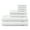 White, variant on Mainstays Supersoft 100% Cotton 8-Piece Fade Resistant Towel Set, Arctic White
