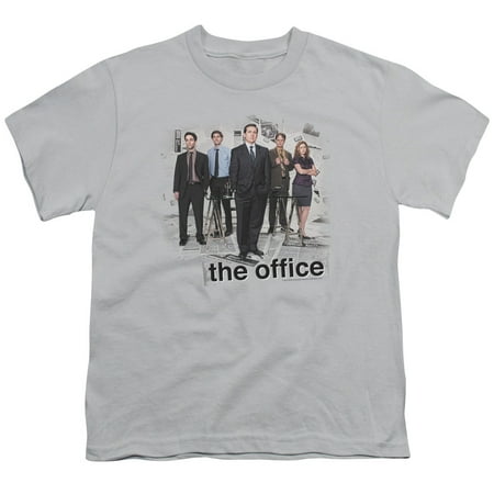 the office the office men s cast t shirt silver office t shirt