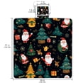 thumbnail image 2 of Christmas Canvas Outdoor Picnic Mat - Large Size for Family Use - Durable and Easy to Clean - Ideal for Outdoor Activities and Travel - Foldable and Lightweight Design, 2 of 6