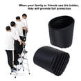 thumbnail image 2 of CIMAXIC 4 Pcs Durable Non Slips Ladder Rubber Feet Mat Step Ladder Foot Cushion (Round),2.2"X1.97"X1.97", 2 of 5