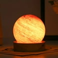 thumbnail image 3 of EIMELI Moon Night Light For Kids Unique 3d Planet Lamp Usb Rechargeable 3-Colors Sunset Models Gift, 3 of 13