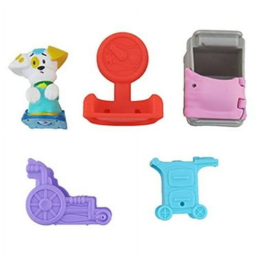 Replacement Parts for Fisher-Price Bubble Guppies Check-up Center Playset - BDF32 ~ Replacement Puppy, Scale, Wheelchair, Food Cart and Bed