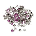 thumbnail image 1 of veasfak 50 Sets Double Side Rivets Studs DIY Shoes Clothes Snap Button 7mm - Yellow, 7mm, 1 of 7