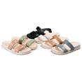 thumbnail image 5 of Journee Collection Womens Stellina Faux Leather Crocodile Print Slide Sandals, 5 of 6