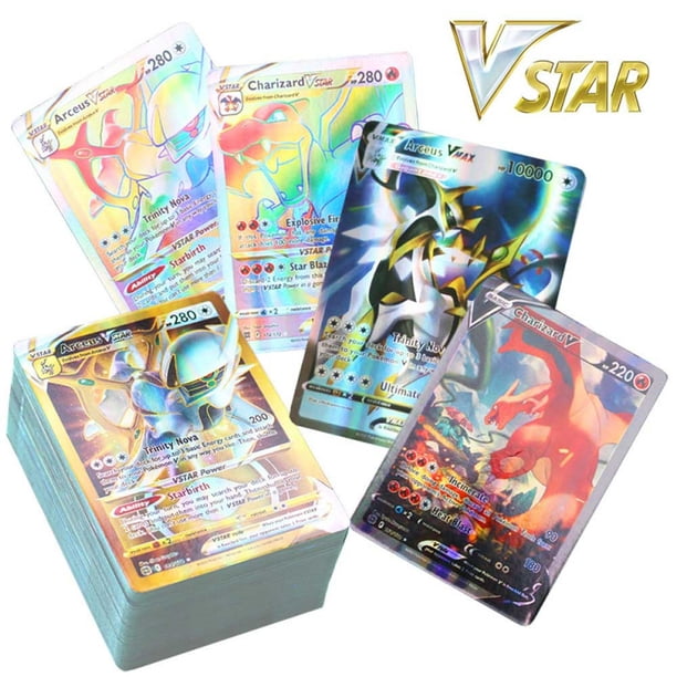 Tarjetas Pokémon Bsvklp 100 Uds Flash Iris (75vmax + 25vstar)