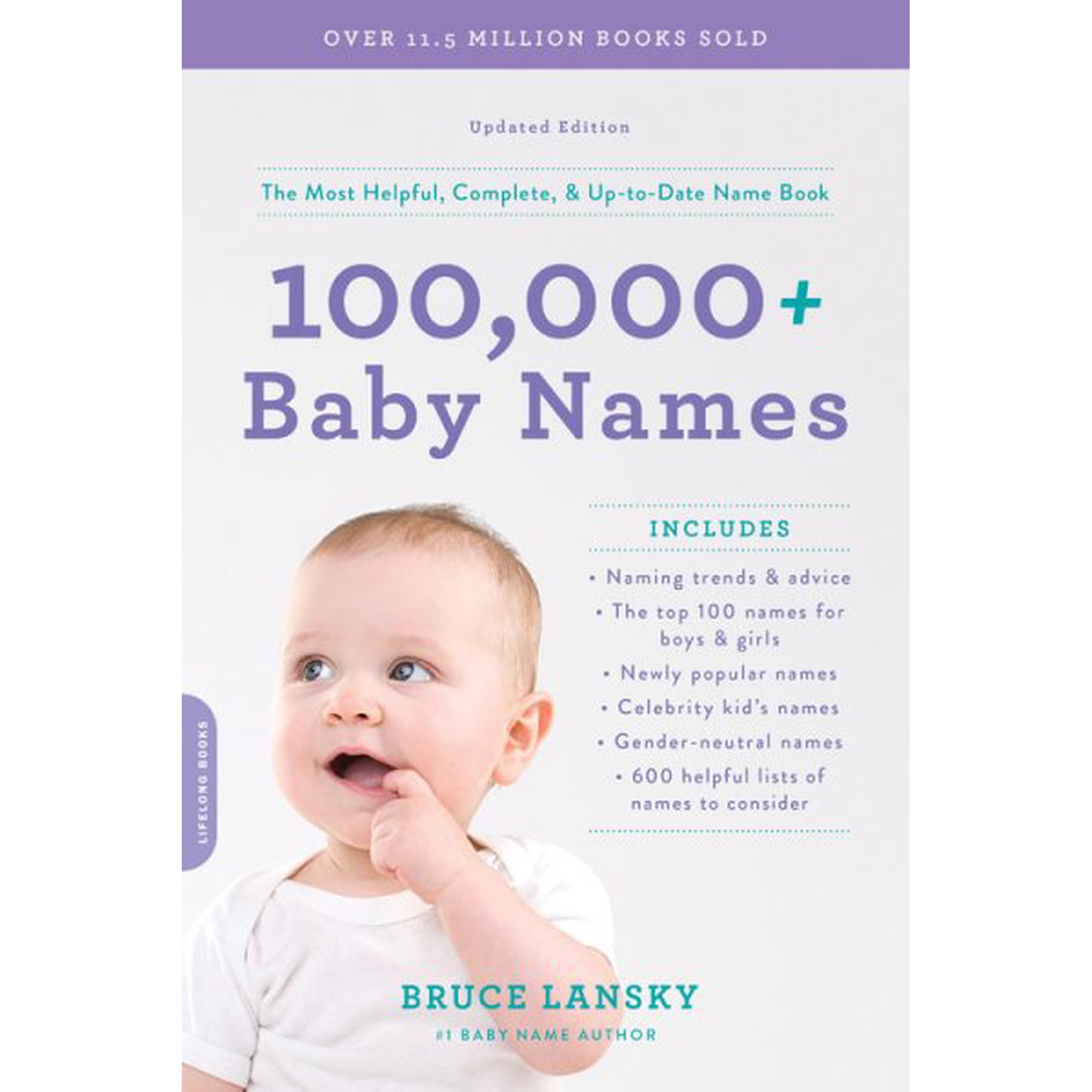 100,000+ Baby Names : The most helpful, complete, & up-to-date name book (Paperback)