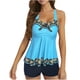 thumbnail image 2 of Traje de baño para mujer, traje de baño con tirantes estampados para mujer, conjuntos de bikini de moda, trajes de baño para mujer, 2 of 7