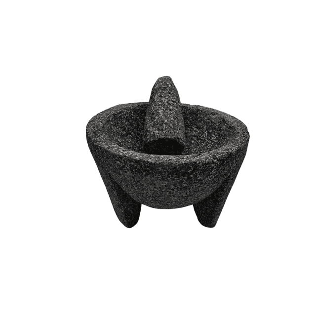 Molcajete de Piedra Volcánica de 20 cm, Molcajete Tradicional de Comonfort, Guanjuato CEMCUI Molcajete tradicional de comonfort(20cm)