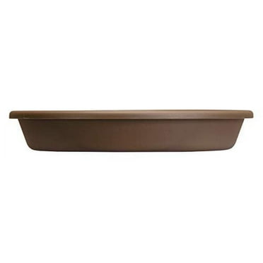 HC Companies Akro Mils SLI06000E21 Chocolate Classic Saucer For 6" Pot