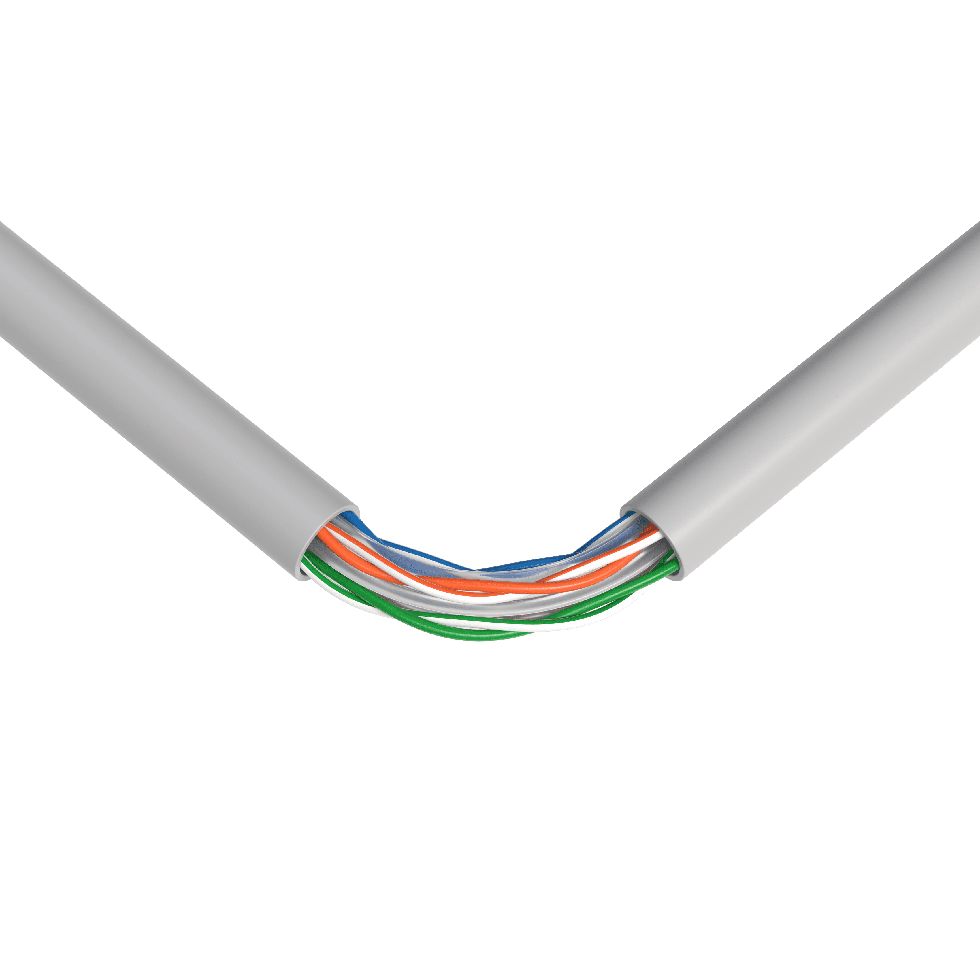 Cables Direct Online 1000ft Cat6 Ethernet Cable Bulk – 23AWG Solid CCA UTP, Unshielded, 550MHz, Pull Box, LAN Network Wire, RJ45 Compatible, Indoor Use, High-Speed Internet, Grey