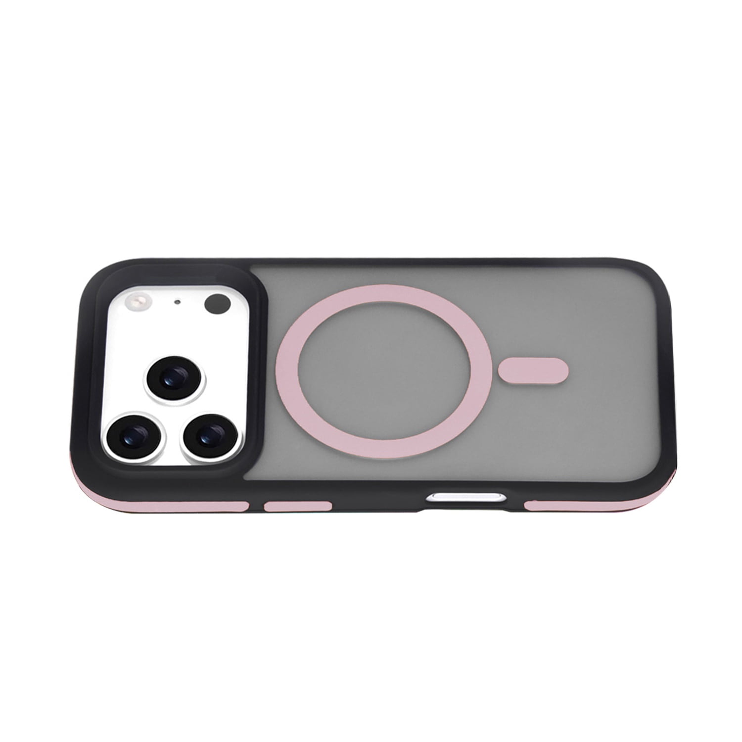 Ultra-Protective Polarized Bumper Case with MagSafe for iPhone 17 Pro - Pink