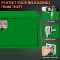 thumbnail image 4 of Yeshouse Caja de herramientas de acero resistente para camión con cerradura, almacenamiento impermeable y de perfil bajo, ideal para organizar herramientas en camiones, RV o remolques, 4 of 8