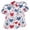 01-Light Blue, variant on 4th of July Scrub Tops Women Vneck USA 1776 - 2026 Independence Day Patriotic Working Uniforms Pocketed Holiday Shirt Deep Red M
