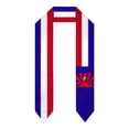 thumbnail image 7 of Karen Flag Thick Graduation Sash Stole Scarf Double Sided Honor Stole For Graduation Students Class Of 2024, 7 of 7