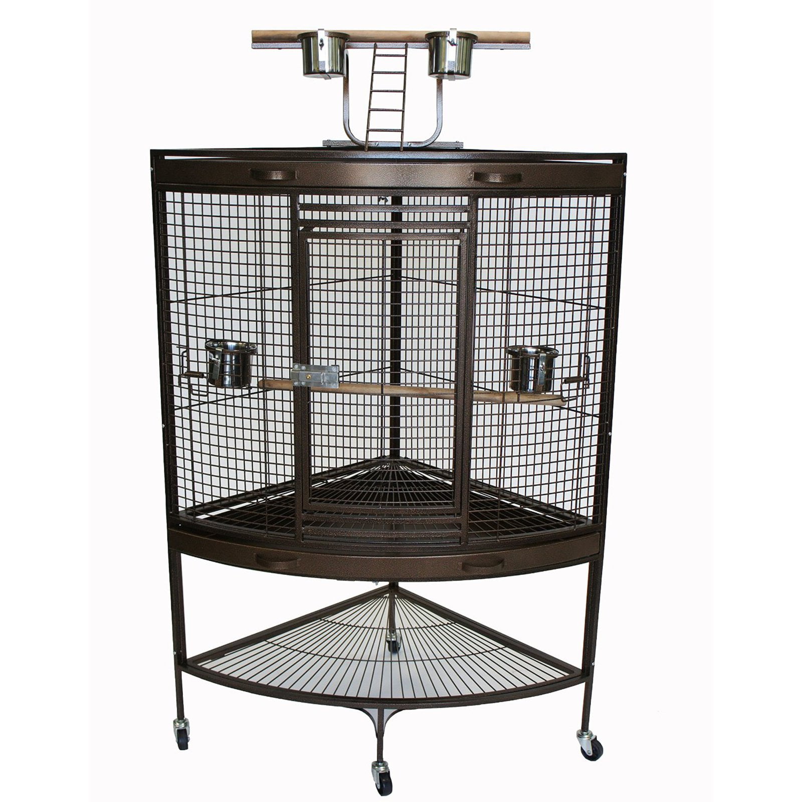 YML WI37CAC Corner Wrought Iron Cage