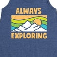 thumbnail image 3 of Instant Message - Always Exploring - Toddler & Youth Girls A-line Dress, 3 of 6