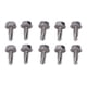 thumbnail image 1 of Tornillo autorroscante Jadeshay 50 piezas Acero inoxidable Plata, 1 of 8
