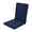 C, variant on Outdoor High Back Chair Cushion, Extra Thick Waterproof Patio Seat Pad, Sun Fade Resistant with Ties