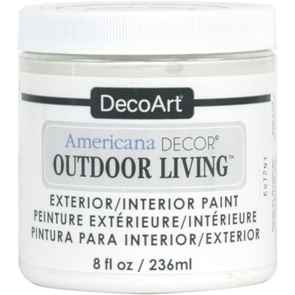 DecoArt a Decor Outdoor Living Paint, 8 oz., Picket Fence