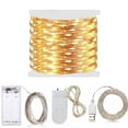 thumbnail image 2 of Guirnalda de luces LED con batería para decoración navideña, guirnalda de alambre de cobre, 1m, 2m, 3m, 5m, 10m, 2 of 4