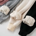 thumbnail image 6 of Esaierr 3-10Y Toddler Boys Girls Lamb Velvet Jogger Pants for Kids Winter Padded Thickened Sweatpants Casual Loose Trousers, 6 of 8