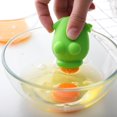 thumbnail image 5 of 2 piezas Separador de huevos de silicona, yema de huevo separada de clara de huevo, pellizco de labios Quitaesmalte, 5 of 5
