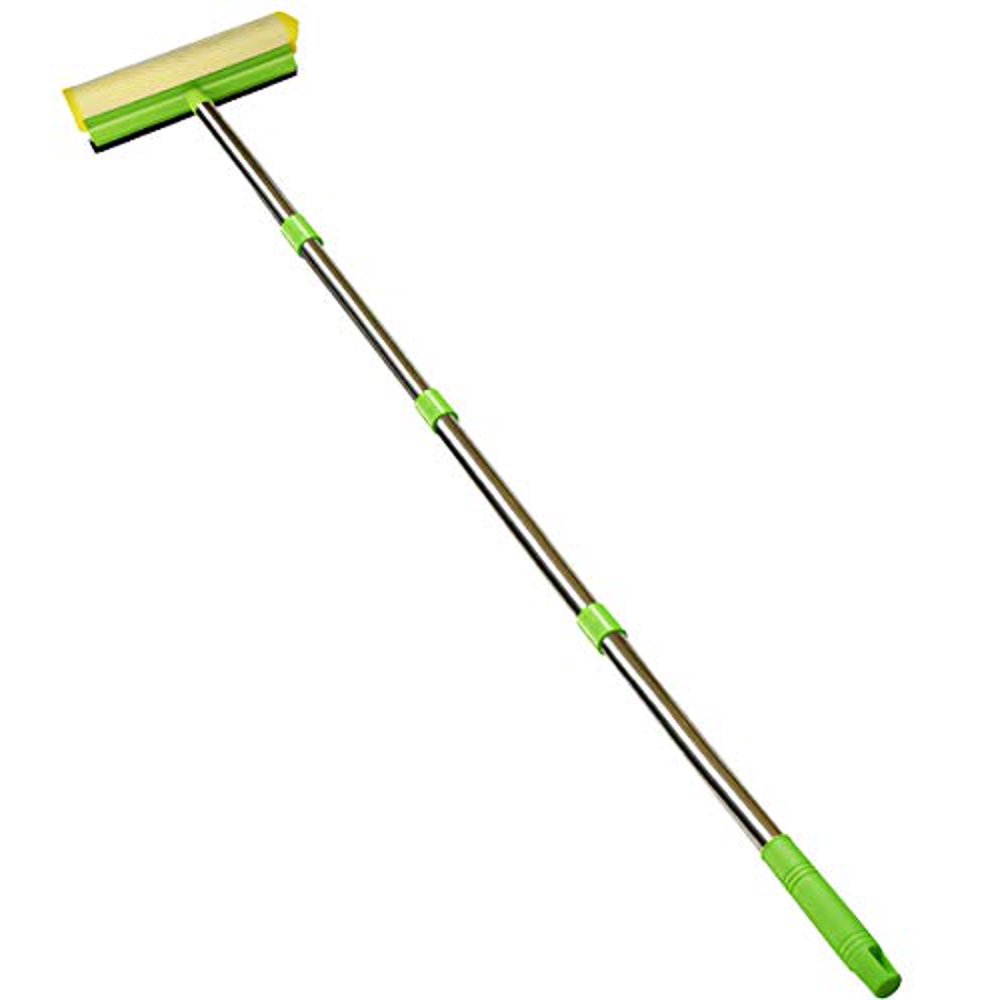ITTAR All Purpose Window Squeegee with 58 Inch Extension Pole,Window