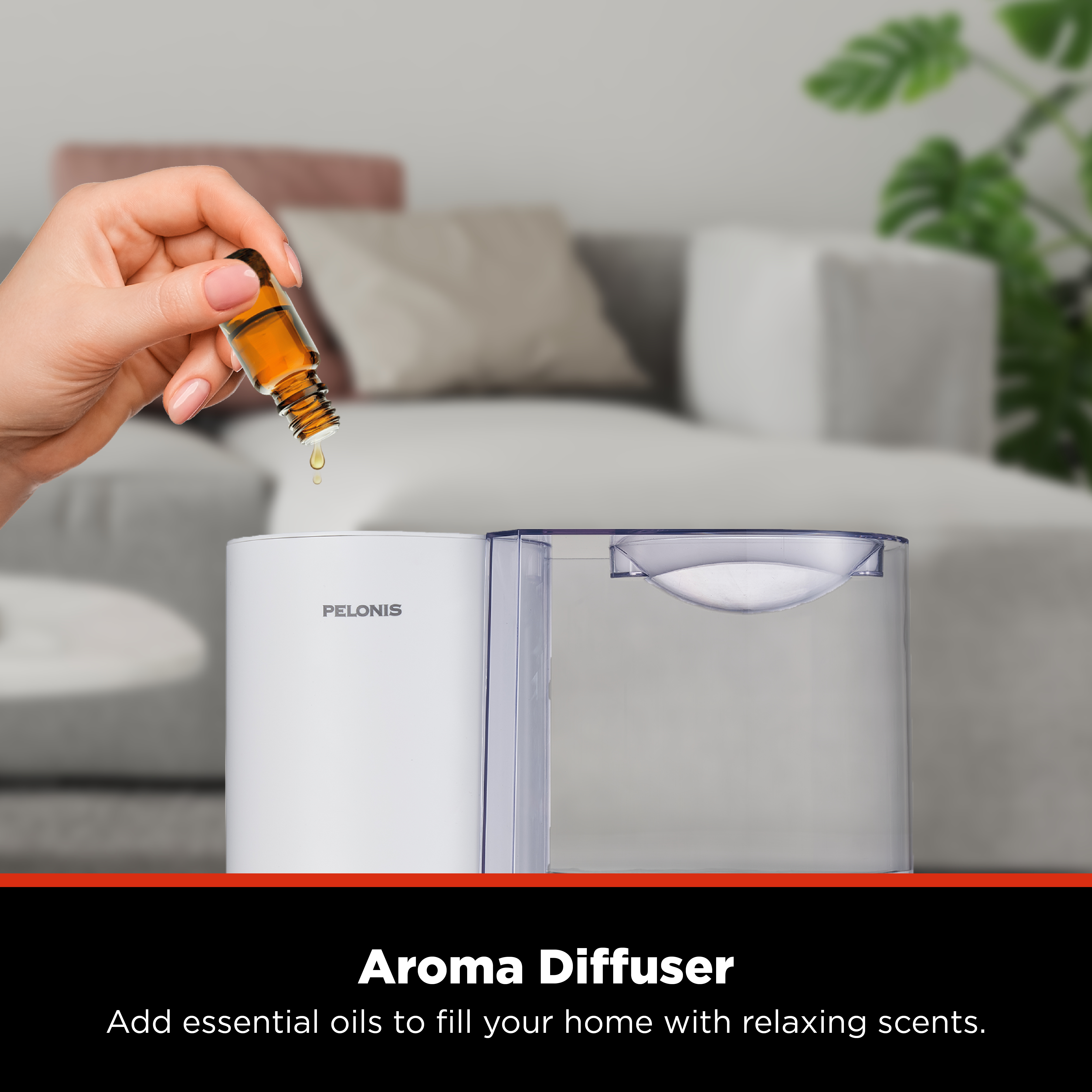 Pelonis Warm Mist Humidifier 1.2 Gallon PSU12W1WW photo 4