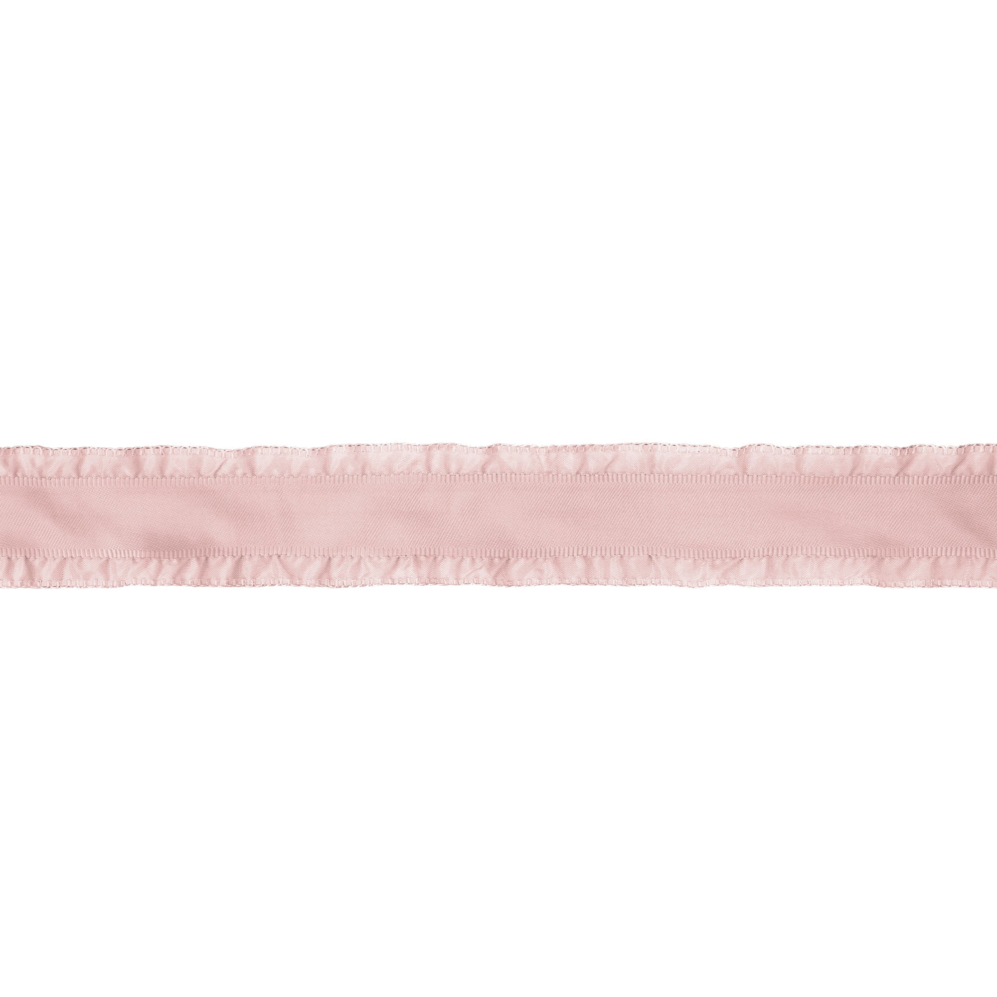 LaRibbons 1 1/2" Ruffle Ribbon, Pink, 20 Yard Roll