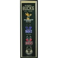 thumbnail image 1 of Encore Select 290-05 Milwaukee Bucks Logo History Felt Banner - 14 x 37 in., 1 of 1