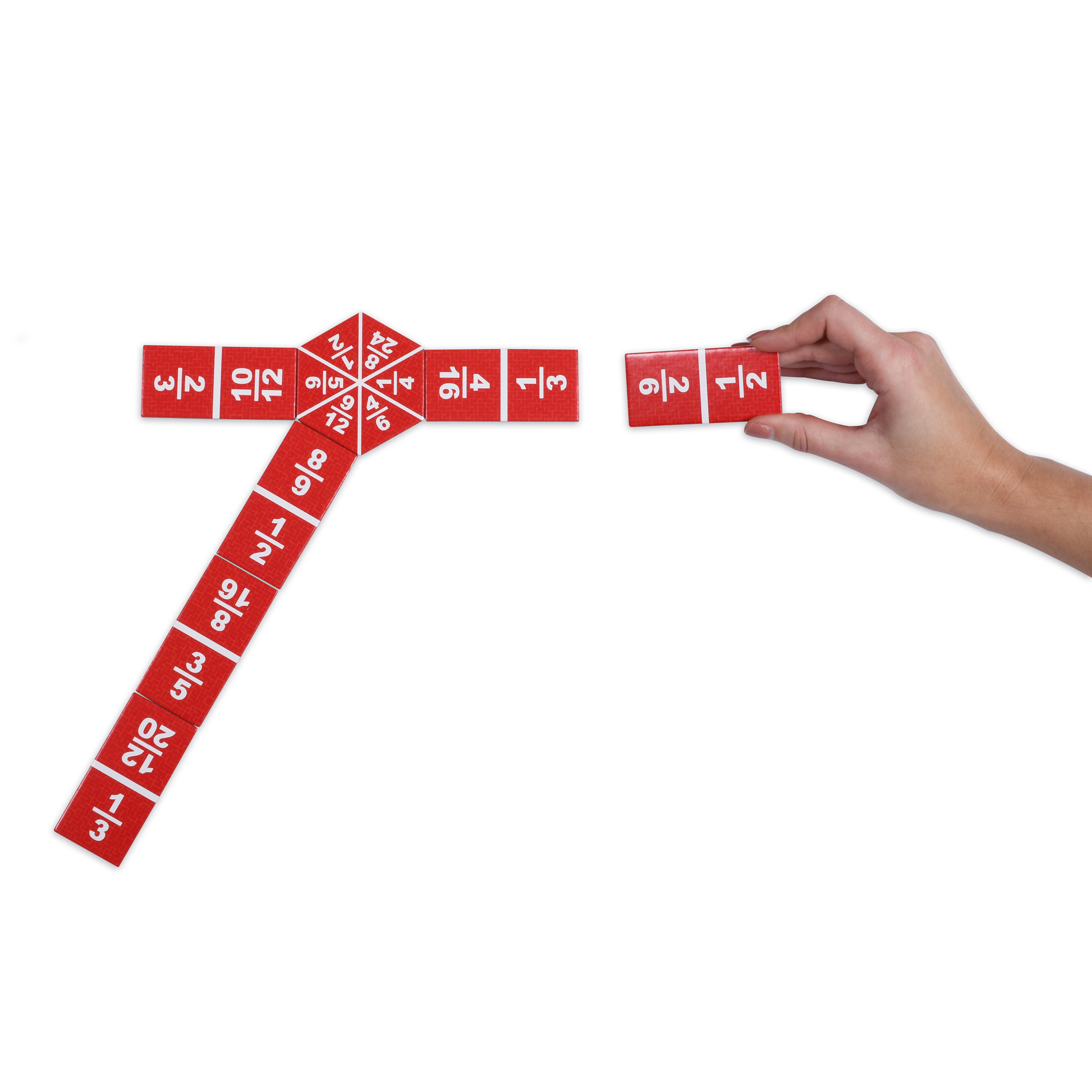 Learning Advantage Equivalent Fraction Dominoes