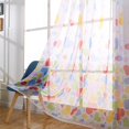 thumbnail image 3 of Cortinas Moderna Ventana Visillos Decoración para Ventanas de Dormitorios Oficinas,100x270cm ,100x200cm - 100x200cm Macarena Paneles de cortinas Voile Sheer, 3 of 8