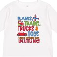 thumbnail image 4 of Inktastic Planes Trains Trucks and Toys Nothing Quite Like Little Boys Boys Long Sleeve Toddler T-Shirt, 4 of 5