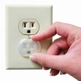 thumbnail image 2 of Dreambaby Outlet Safety Plugs, Clear, 24 Piece, 2 of 5