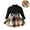 Black, variant on jsaierl Flannel Outfits for Baby Girls 3 Pcs Long Sleeve Sweater Tops and Plaid Skirt with Hat Infant Toddler Girls Cute Fall Outfits 9M-3T