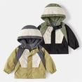 thumbnail image 4 of XQYLOS Toddler Boys Girls Lightweight Waterproof Rain Jacket with Multiple Zipper Pockets, Windproof Windbreaker Raincoat for Outdoor Activities, Plain Design Outwear for All Weather, 4 of 9