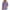 Purple, variant on New Arrivals versatile fashion MIUOWANP Women Casual Summer Solid T-shirt Quarter Sleeve Round Neck Ruched Pullover Blouse Tops XXL Beige