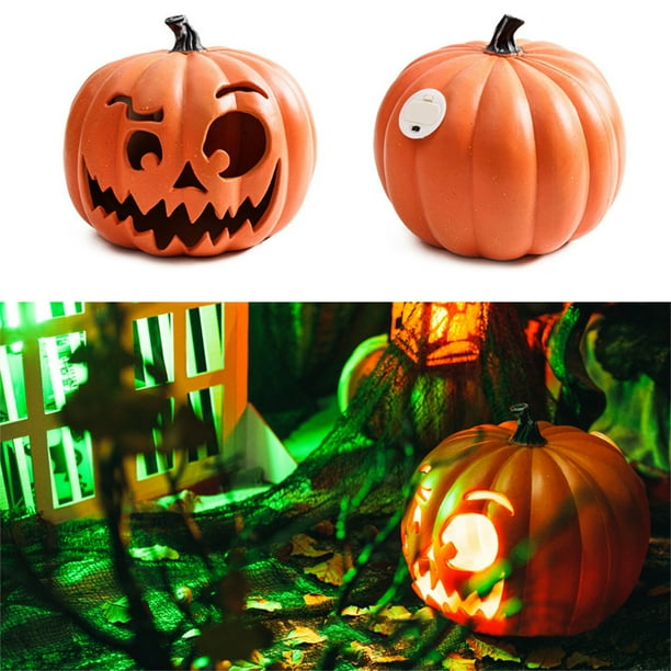 Battery operated cheap pumpkin lights