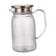 thumbnail image 4 of Jarra de agua para jugo, jarra de agua con boquilla para hotel, jarra de agua para PC, anticaída, para té helado tapa de acero dorada, 4 of 9